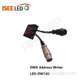 Escriptor d’adreces DMX 512 per al sistema de control DMX